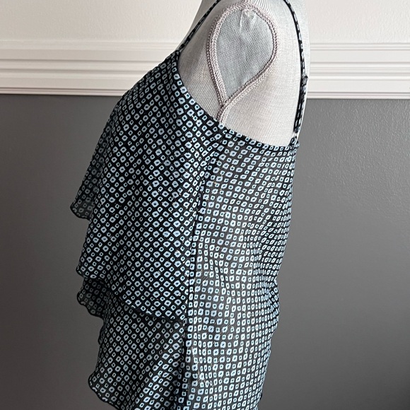 Y2K A.Byer Sheer Layered Blouse - Picture 13 of 14